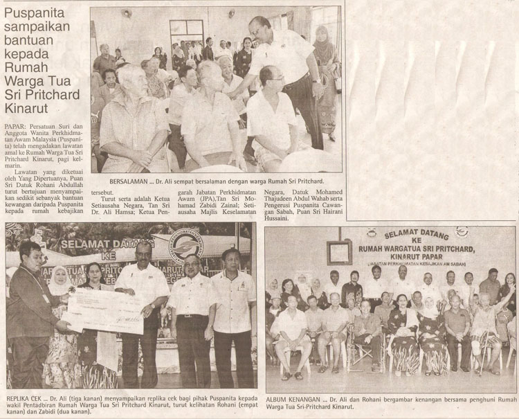 New Sabah Times bertarikh 5 Jun 2015, mukasurat 4 (halaman Bahasa Malaysia)